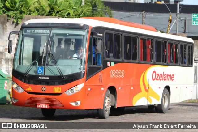 Ozelame Transportes 18003 na cidade de Caxias do Sul, Rio Grande do Sul, Brasil, por Alyson Frank Ehlert Ferreira. ID da foto: 12090711.
