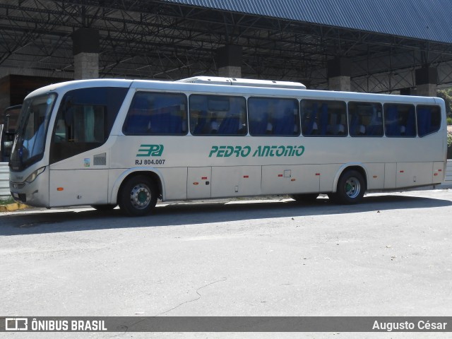 Empresa de Ônibus e Turismo Pedro Antônio RJ 804.007 na cidade de Miguel Pereira, Rio de Janeiro, Brasil, por Augusto César. ID da foto: 12089307.