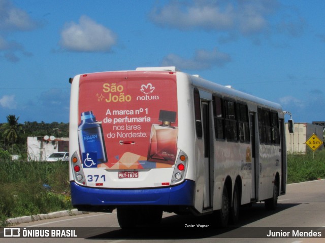 Litorânea Transportes 371 na cidade de São José de Mipibu, Rio Grande do Norte, Brasil, por Junior Mendes. ID da foto: 12090161.