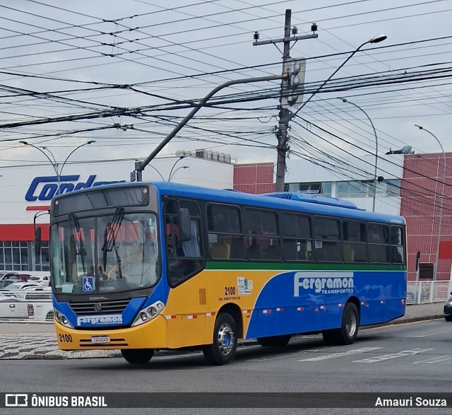 Fergramon Transportes 2100 na cidade de Curitiba, Paraná, Brasil, por Amauri Souza. ID da foto: 12090700.