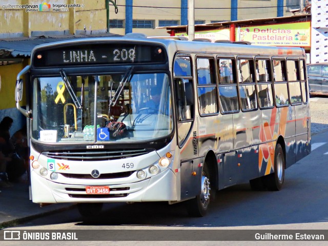 Nossa Senhora de Fátima Auto Ônibus 459 na cidade de Bragança Paulista, São Paulo, Brasil, por Guilherme Estevan. ID da foto: 12090581.