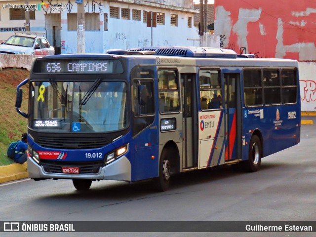 Transportes Capellini 19.012 na cidade de Sumaré, São Paulo, Brasil, por Guilherme Estevan. ID da foto: 12090509.