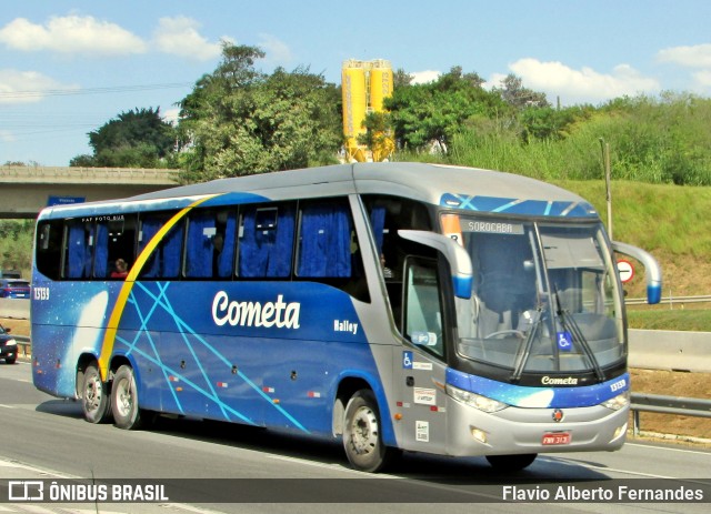 Viação Cometa 13139 na cidade de Araçariguama, São Paulo, Brasil, por Flavio Alberto Fernandes. ID da foto: 12089416.