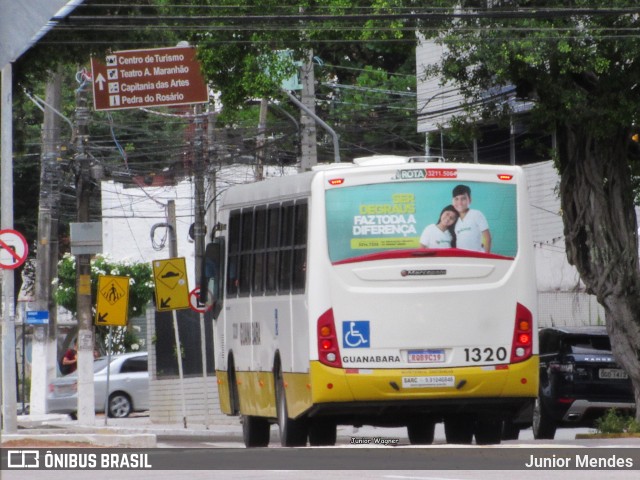 Transportes Guanabara 1320 na cidade de Natal, Rio Grande do Norte, Brasil, por Junior Mendes. ID da foto: 12090285.
