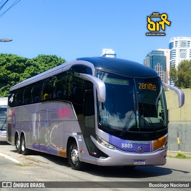 Rota Transportes Rodoviários 8805 na cidade de Salvador, Bahia, Brasil, por Busólogo Nacíonal. ID da foto: 12089870.