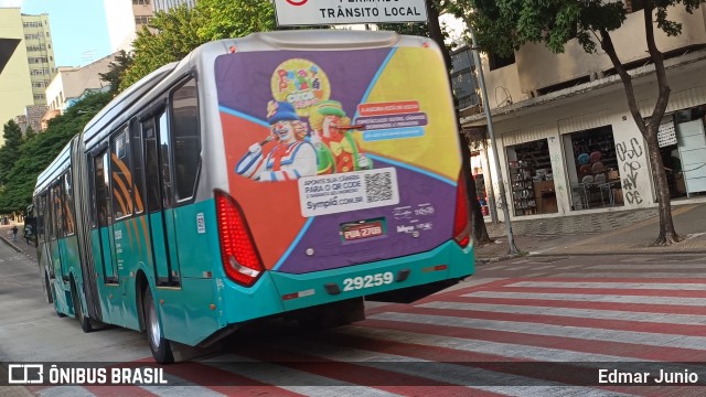 Transbus Transportes > Gávea Transportes 29259 na cidade de Belo Horizonte, Minas Gerais, Brasil, por Edmar Junio. ID da foto: 12089859.