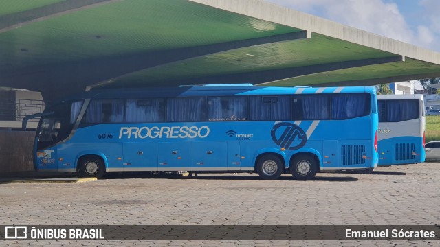 Auto Viação Progresso 6076 na cidade de João Pessoa, Paraíba, Brasil, por Emanuel Sócrates. ID da foto: 12091237.