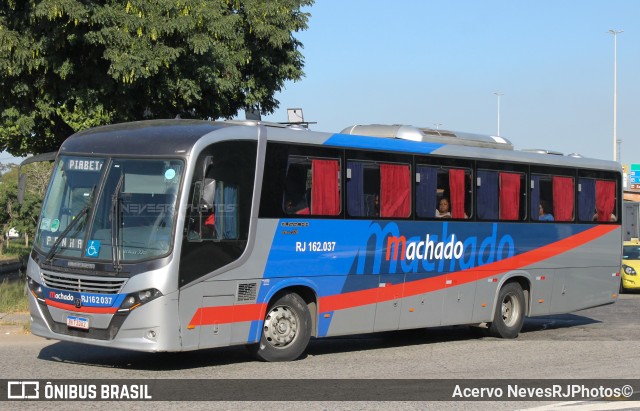 Transportes Machado RJ 162.037 na cidade de Rio de Janeiro, Rio de Janeiro, Brasil, por Acervo NevesRJPhotos©. ID da foto: 12089209.