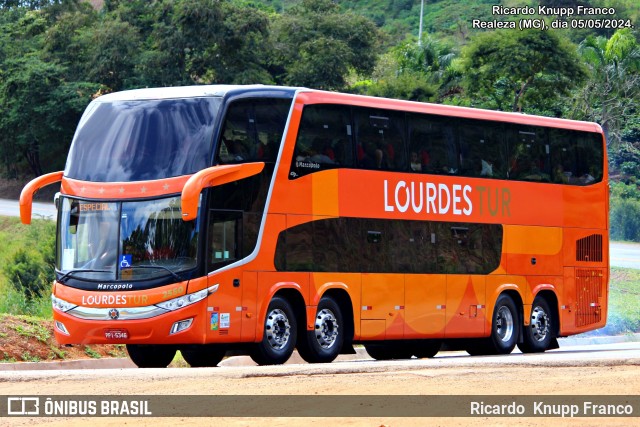 Lourdes Tur 5346 na cidade de Manhuaçu, Minas Gerais, Brasil, por Ricardo  Knupp Franco. ID da foto: 12089771.