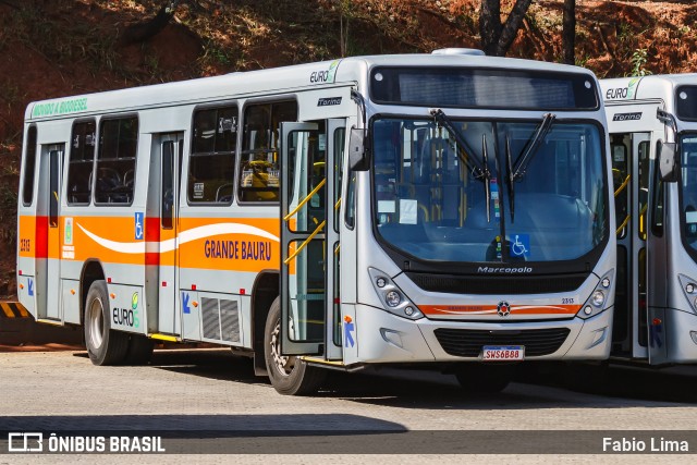 Transportes Coletivos Grande Bauru 2313 na cidade de Bauru, São Paulo, Brasil, por Fabio Lima. ID da foto: 12090848.