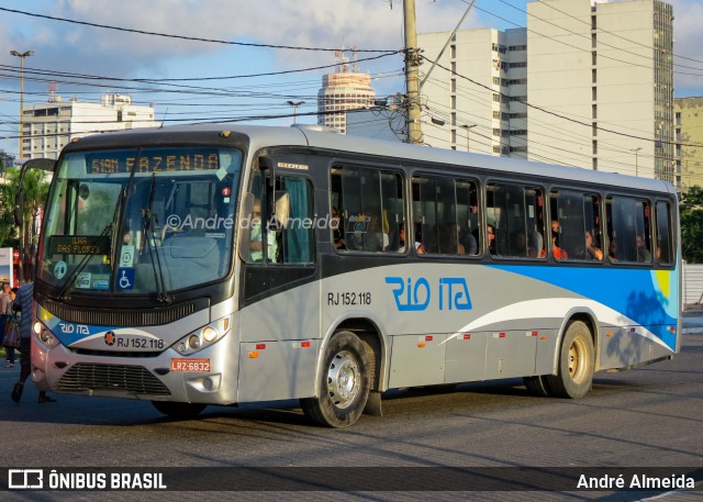 Rio Ita RJ 152.118 na cidade de Niterói, Rio de Janeiro, Brasil, por André Almeida. ID da foto: 12090903.