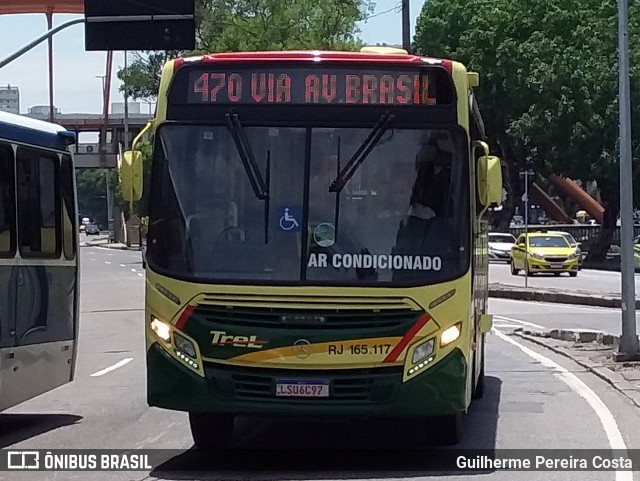 TREL - Transturismo Rei RJ 165.117 na cidade de Rio de Janeiro, Rio de Janeiro, Brasil, por Guilherme Pereira Costa. ID da foto: 12091175.