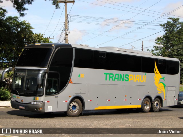 Viação Transpiauí 630 na cidade de Teresina, Piauí, Brasil, por João Victor. ID da foto: 12091234.