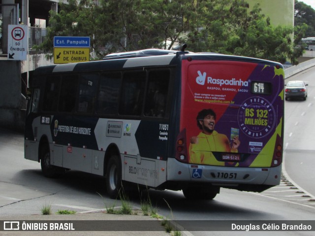 Pampulha Transportes > Plena Transportes 11051 na cidade de Belo Horizonte, Minas Gerais, Brasil, por Douglas Célio Brandao. ID da foto: 12089764.