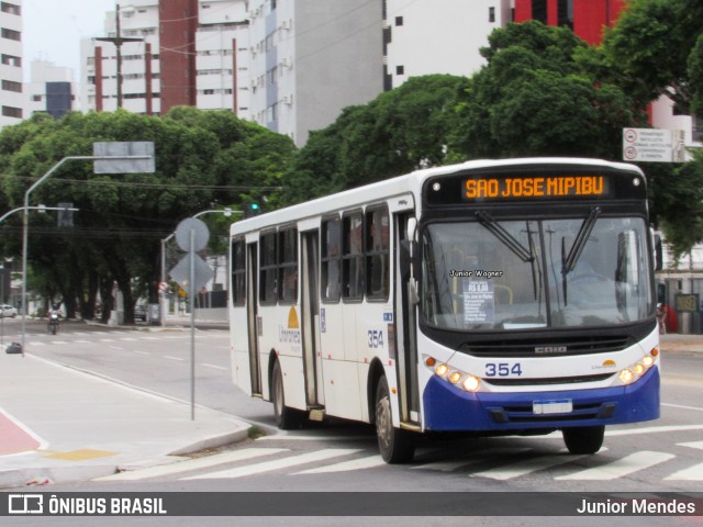 Litorânea Transportes 354 na cidade de Natal, Rio Grande do Norte, Brasil, por Junior Mendes. ID da foto: 12090288.