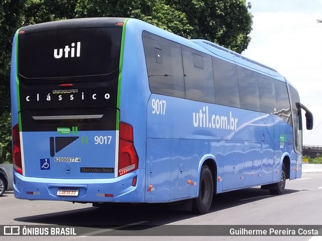 UTIL - União Transporte Interestadual de Luxo 9017 na cidade de Rio de Janeiro, Rio de Janeiro, Brasil, por Guilherme Pereira Costa. ID da foto: 12091208.