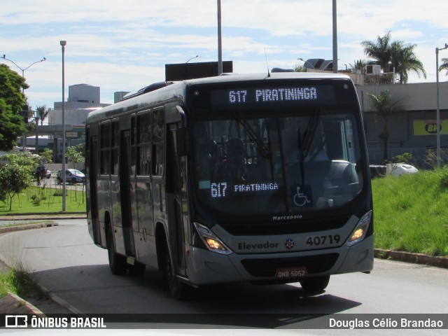 Milênio Transportes 40719 na cidade de Belo Horizonte, Minas Gerais, Brasil, por Douglas Célio Brandao. ID da foto: 12090556.