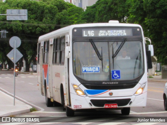 Transnacional Transportes Urbanos 08117 na cidade de Natal, Rio Grande do Norte, Brasil, por Junior Mendes. ID da foto: 12090274.