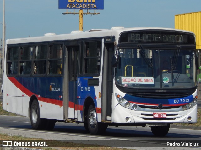 Transportes Machado DC 7.053 na cidade de Duque de Caxias, Rio de Janeiro, Brasil, por Pedro Vinicius. ID da foto: 12089294.