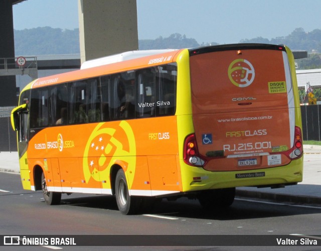 Empresa de Transportes Braso Lisboa RJ 215.001 na cidade de Rio de Janeiro, Rio de Janeiro, Brasil, por Valter Silva. ID da foto: 12089929.