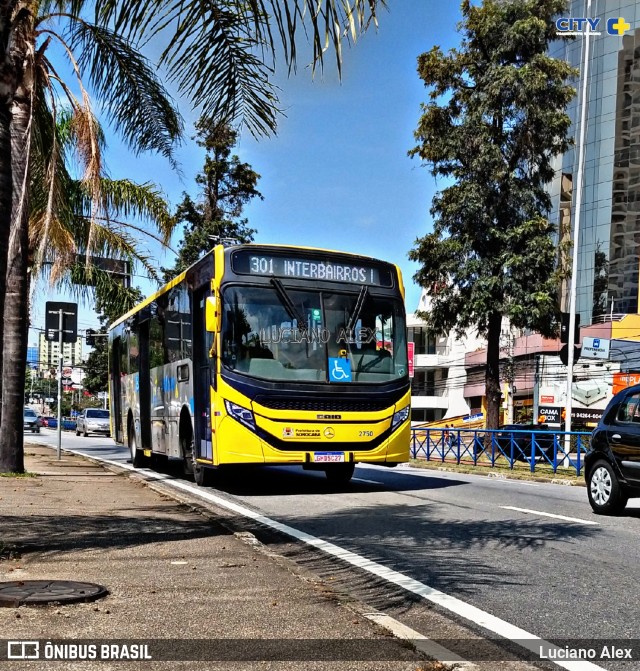 City Transporte Urbano Intermodal Sorocaba 2750 na cidade de Sorocaba, São Paulo, Brasil, por Luciano Alex. ID da foto: 12091268.