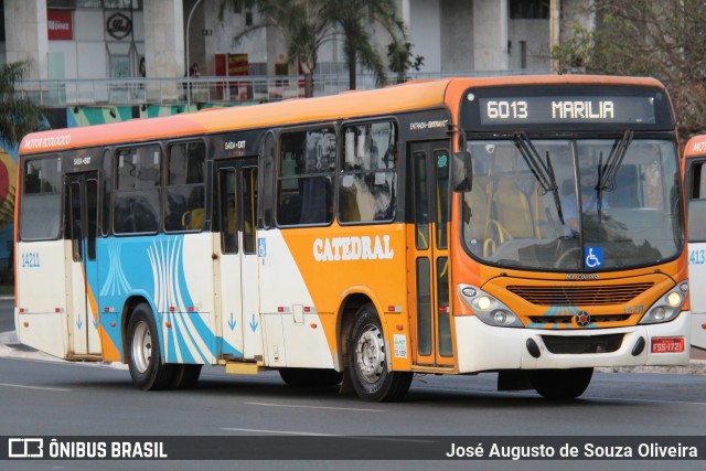 Advance Catedral Transportes 14211 na cidade de Brasília, Distrito Federal, Brasil, por José Augusto de Souza Oliveira. ID da foto: 12093910.