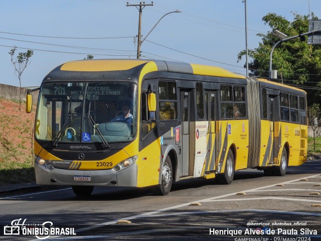 Transportes Capellini 23029 na cidade de Campinas, São Paulo, Brasil, por Henrique Alves de Paula Silva. ID da foto: 12093741.