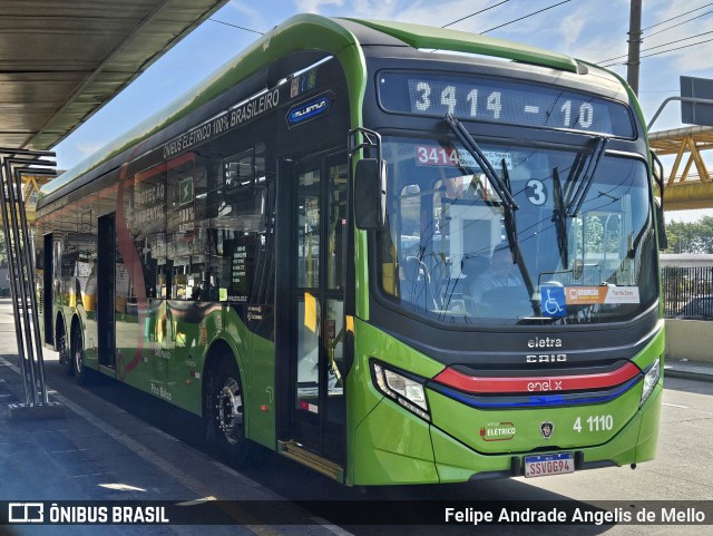 Himalaia Transportes > Ambiental Transportes Urbanos 4 1110 na cidade de São Paulo, São Paulo, Brasil, por Felipe Andrade Angelis de Mello. ID da foto: 12093773.