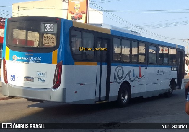 Transportes Barra D13066 na cidade de Rio de Janeiro, Rio de Janeiro, Brasil, por Yuri Gabriel. ID da foto: 12094123.
