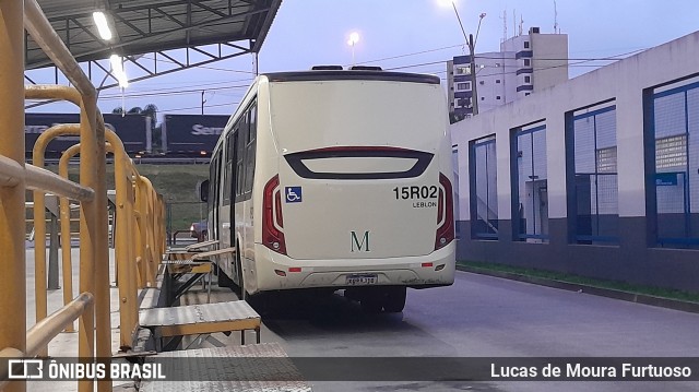 Leblon Transporte de Passageiros 15R02 na cidade de Fazenda Rio Grande, Paraná, Brasil, por Lucas de Moura Furtuoso. ID da foto: 12091723.