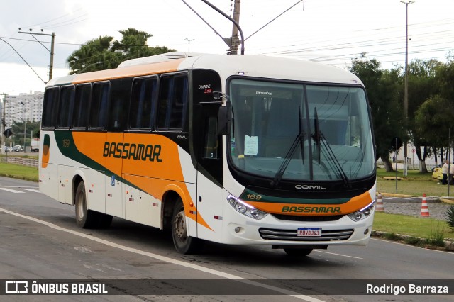 Viação Bassamar 169 na cidade de Juiz de Fora, Minas Gerais, Brasil, por Rodrigo Barraza. ID da foto: 12092467.