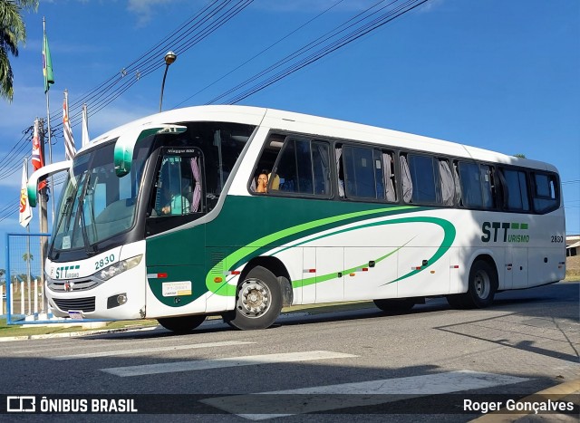 STT - Santa Tereza Transportes e Turismo 2830 na cidade de Amparo, São Paulo, Brasil, por Roger Gonçalves. ID da foto: 12092191.