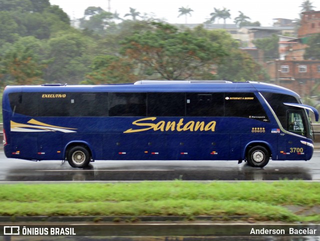 Empresas de Transportes Santana e São Paulo 3700 na cidade de Salvador, Bahia, Brasil, por Anderson  Bacelar. ID da foto: 12094077.