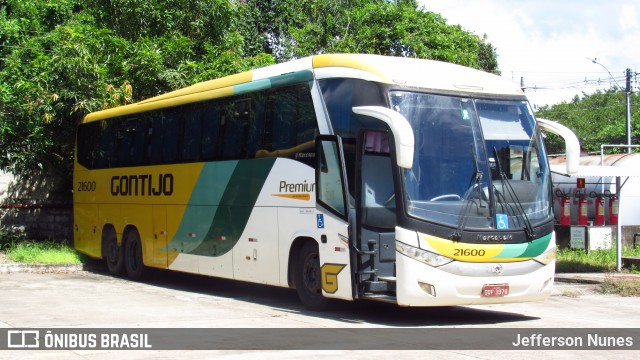 Empresa Gontijo de Transportes 21600 na cidade de Recife, Pernambuco, Brasil, por Jefferson Nunes. ID da foto: 12094047.