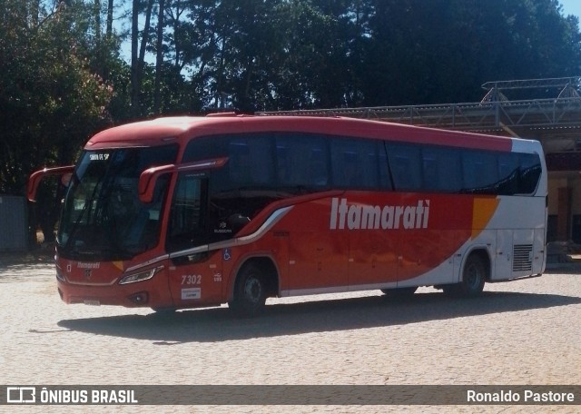 Expresso Itamarati 7302 na cidade de São Carlos, São Paulo, Brasil, por Ronaldo Pastore. ID da foto: 12092530.