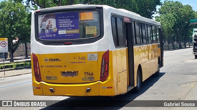 Real Auto Ônibus C41348 na cidade de Rio de Janeiro, Rio de Janeiro, Brasil, por Gabriel Sousa. ID da foto: 12092984.