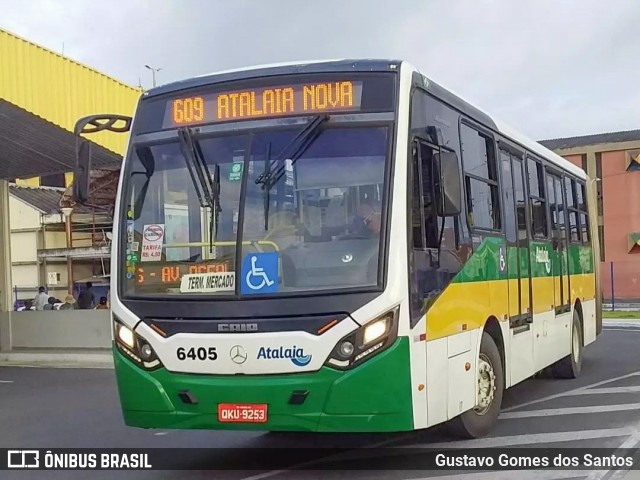 Viação Atalaia Transportes 6405 na cidade de Aracaju, Sergipe, Brasil, por Gustavo Gomes dos Santos. ID da foto: 12092310.