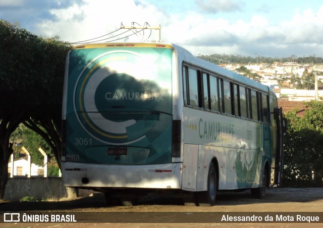 Auto Viação Camurujipe 3051 na cidade de Jaguaquara, Bahia, Brasil, por Alessandro da Mota Roque. ID da foto: 12092401.