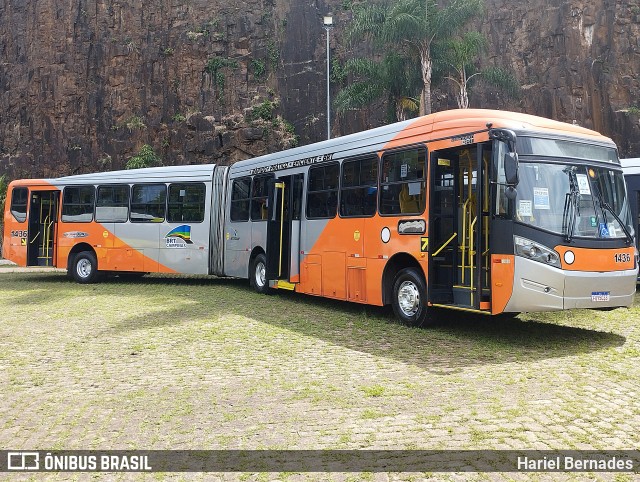 VB Transportes e Turismo 1436 na cidade de Campinas, São Paulo, Brasil, por Hariel Bernades. ID da foto: 12093212.