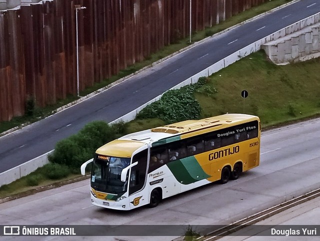 Empresa Gontijo de Transportes 15010 na cidade de Contagem, Minas Gerais, Brasil, por Douglas Yuri. ID da foto: 12093361.