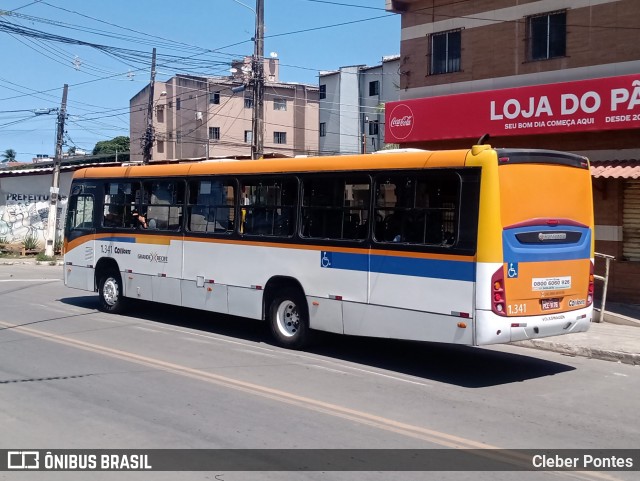 Cidade Alta Transportes 1.341 na cidade de Olinda, Pernambuco, Brasil, por Cleber Pontes. ID da foto: 12092576.