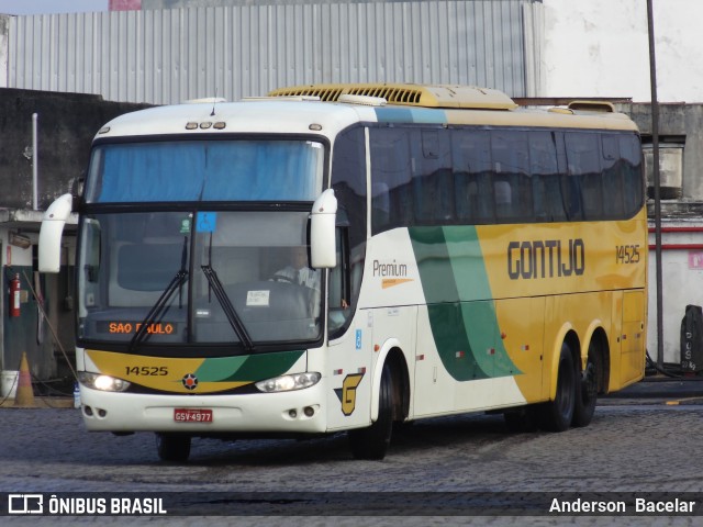 Empresa Gontijo de Transportes 14525 na cidade de Feira de Santana, Bahia, Brasil, por Anderson  Bacelar. ID da foto: 12093987.