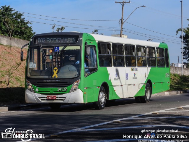 VB Transportes e Turismo 3175 na cidade de Campinas, São Paulo, Brasil, por Henrique Alves de Paula Silva. ID da foto: 12093818.