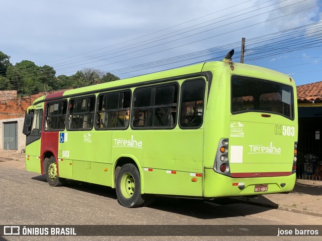 Transportes São Cristóvão 02503 na cidade de Teresina, Piauí, Brasil, por jose barros. ID da foto: 12091348.