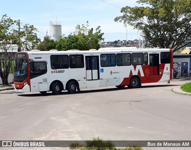 Integração Transportes 0423007 na cidade de Manaus, Amazonas, Brasil, por Bus de Manaus AM. ID da foto: 12093974.