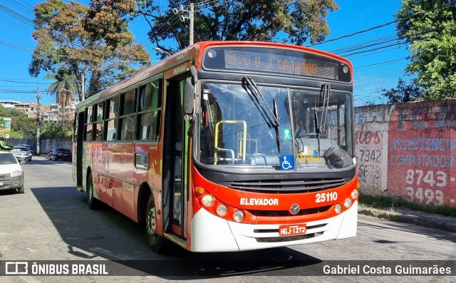 Companhia Coordenadas de Transportes 25110 na cidade de Belo Horizonte, Minas Gerais, Brasil, por Gabriel Costa Guimarães. ID da foto: 12093740.