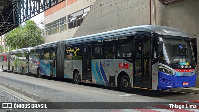 Next Mobilidade - ABC Sistema de Transporte 8267 na cidade de Diadema, São Paulo, Brasil, por Thiago Lima. ID da foto: 12093399.