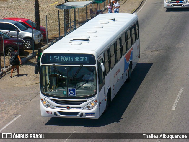 Transnacional Transportes Urbanos 08003 na cidade de Natal, Rio Grande do Norte, Brasil, por Thalles Albuquerque. ID da foto: 12091532.