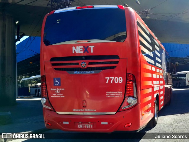 Next Mobilidade - ABC Sistema de Transporte 7709 na cidade de Santo André, São Paulo, Brasil, por Juliano Soares. ID da foto: 12091641.