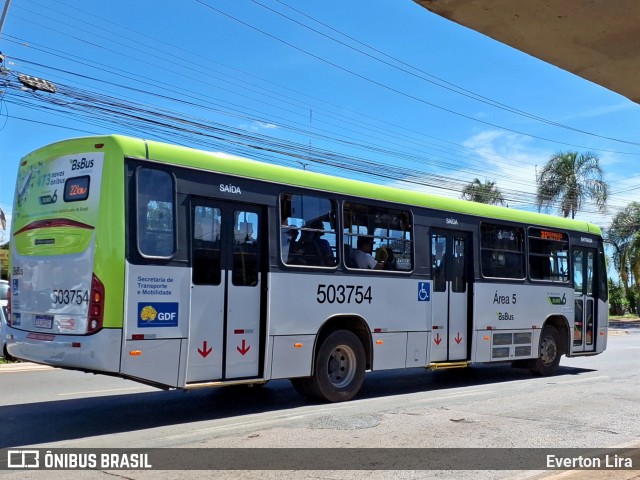 BsBus Mobilidade 503754 na cidade de SIA, Distrito Federal, Brasil, por Everton Lira. ID da foto: 12092793.